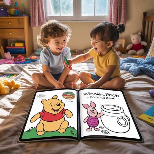 Winnie the Pooh PayPackages – SmartGuide Coloring Book (Digital Download | Smart Guide)