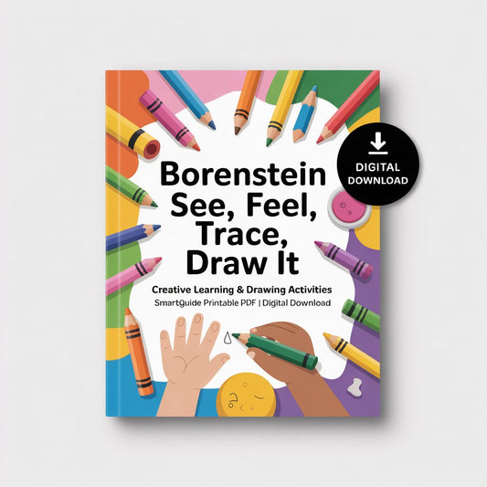 Borenstein – See, Feel, Trace, Draw It | Creative Learning & Drawing Activities | SmartGuide Printable PDF | Digital Download