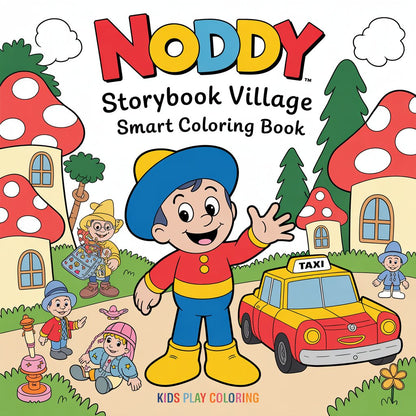 Noddy – Storybook Village Smart Guide Coloring Book (Digital Download | SmartGuide)