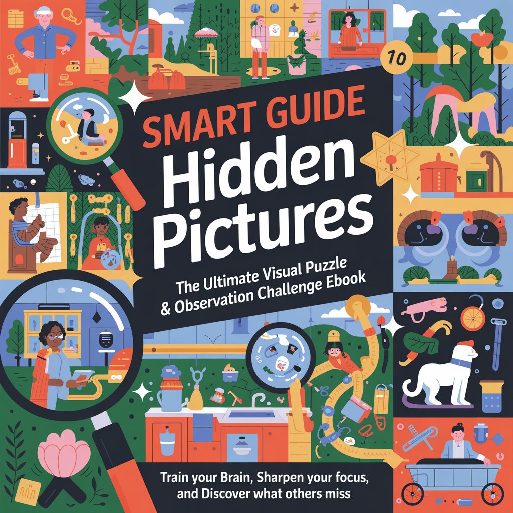 Smart Guide Coloring Hidden Pictures – Coloring book The Ultimate Visual Puzzle & Observation Challenge eBook Train Your Brain, Sharpen Your Focus, and Discover What Others Miss