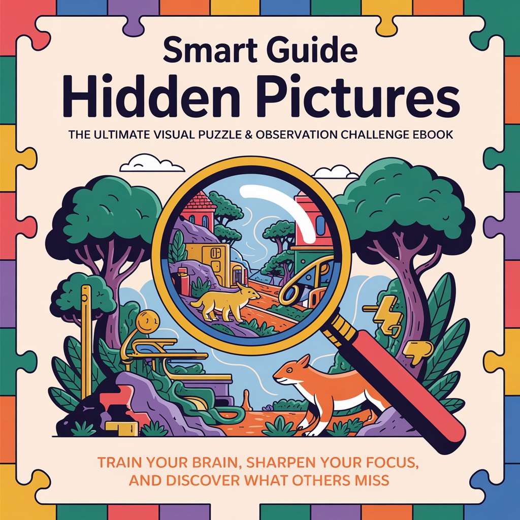Smart Guide Coloring Hidden Pictures – Coloring book The Ultimate Visual Puzzle & Observation Challenge eBook Train Your Brain, Sharpen Your Focus, and Discover What Others Miss