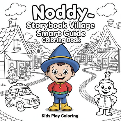 Noddy – Storybook Village Smart Guide Coloring Book (Digital Download | SmartGuide)